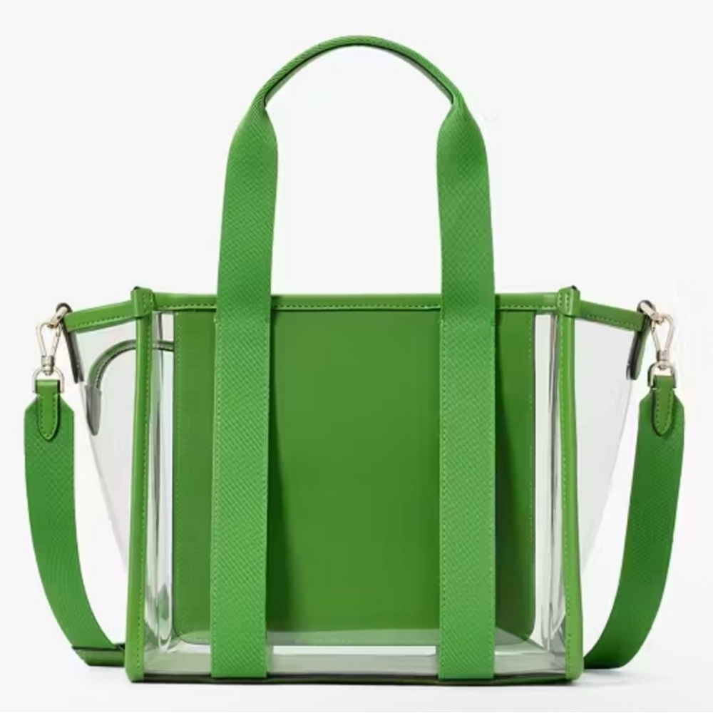 Kate Spade NWT Kip Clear Tote W/ Crossbody Strap - Picture 4 of 6